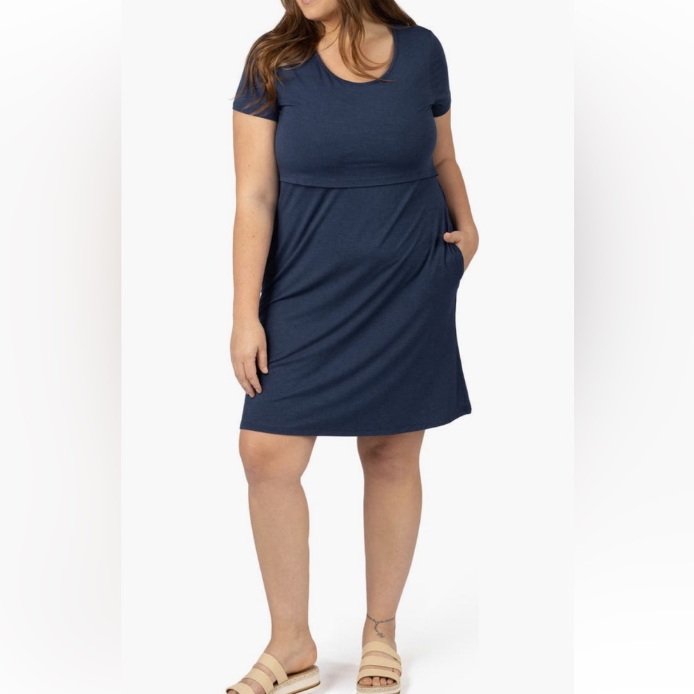 Kindred Bravely Eleanora Maternity/Nursing lounge Dress